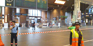 Terror-Alarm: Bahnhof von Oslo evakuiert
