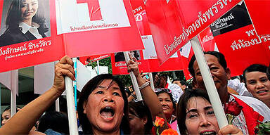 Proteste in Bangkok