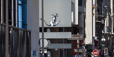 Banksy-Werk vor Centre Pompidou gestohlen