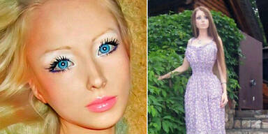 Menschliche Barbie: "Ich lebe von Licht und Luft!"