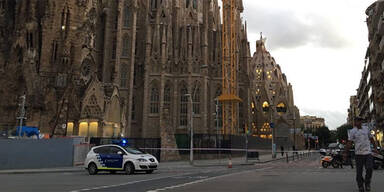 Sagrada Familia in Barcelona geräumt
