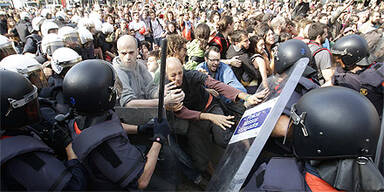 Polizei räumt Protest-Camp in Barcelona