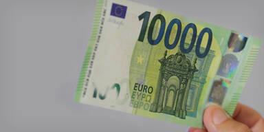 Neuer 10.000-Euro-Schein soll Sparer retten