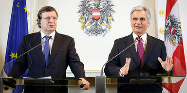 Barroso und Faymann