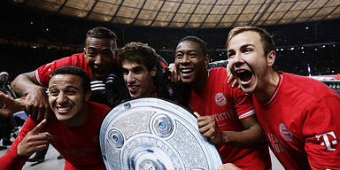 So wild feierte Bayern den Titel