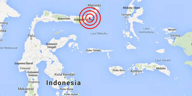Schweres Beben erschüttert Indonesien