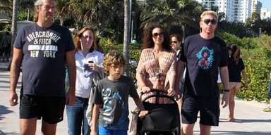 Boris Beckers Baby-Show in Miami