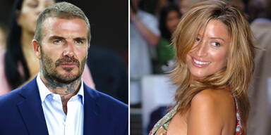 David Beckham und Rebecca Loos