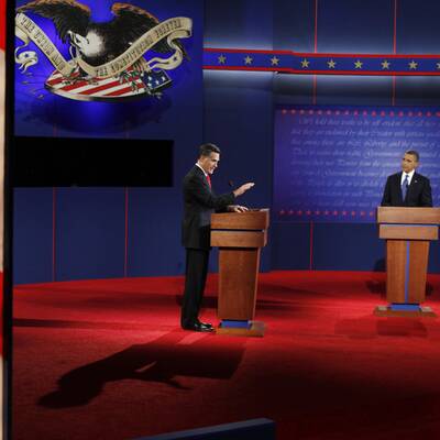 USA: Das 1. TV-Duell in Bildern