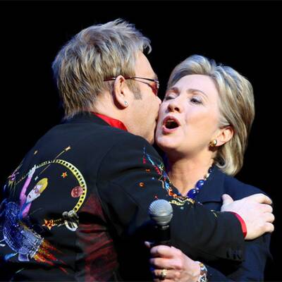 Elton John sammelt Spenden für Hillary