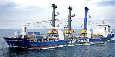 Frachtschiff Beluga