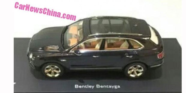 Spielzeugbauer leakt Bentley Bentayga