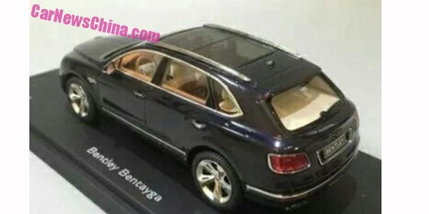 Spielzeugbauer leakt Bentley Bentayga