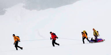 Skifahrer schlitterte 240m in die Tiefe