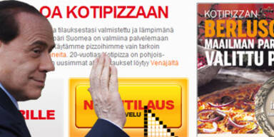 In Finnland isst man Pizza Berlusconi