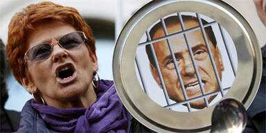 Proteste gegen Berlusconi
