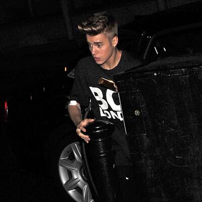 London: Justin Bieber flüchtet in sein Hotel 