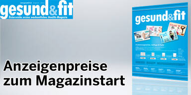 Anzeigenpreise zum Magazinstart