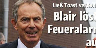 Tony Blair löste Feueralarm aus