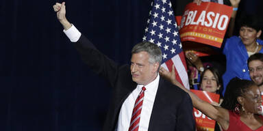 De Blasio neuer Bürgermeister von New York