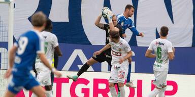 FC Blau-Weiß Linz gegen SC Austria Lustenau