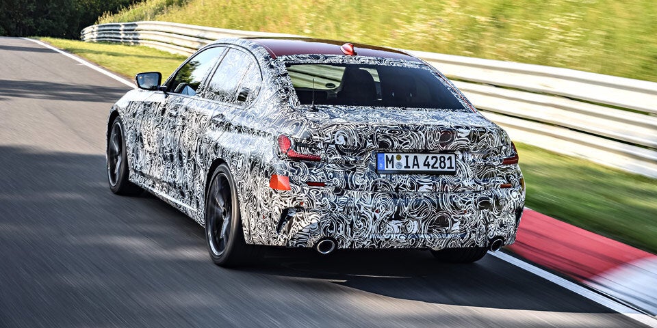 Hier fährt der völlig neue 3er BMW
