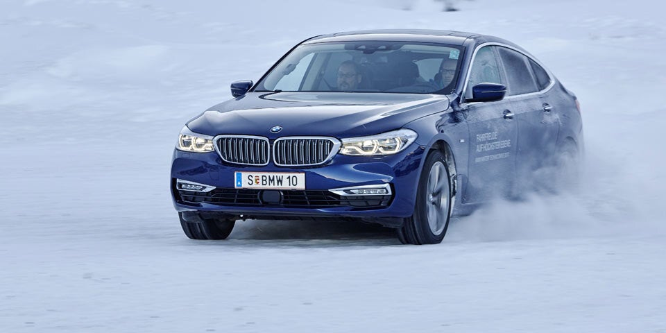 Driften mit dem neuen BMW 6er GT xDrive
