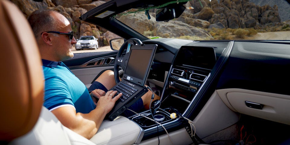 Hier fährt das neue BMW 8er Cabrio