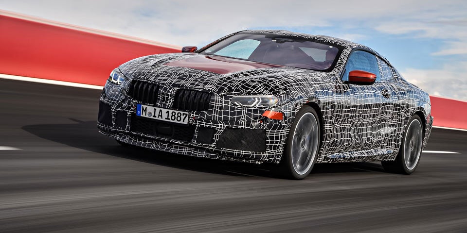 Hier fährt das neue BMW 8er Coupé