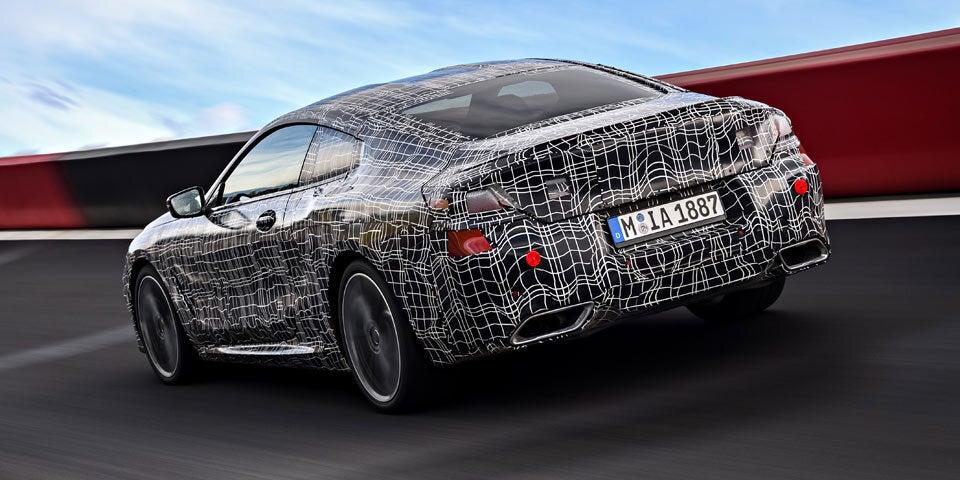 Hier fährt das neue BMW 8er Coupé