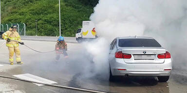 Brandgefahr: Fahrverbot für 20.000 BMW-Autos