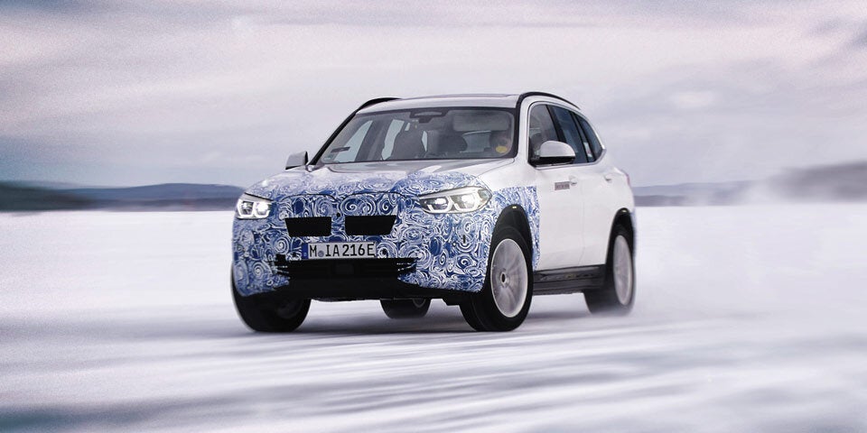 BMW testet i4 und elektrischen X3