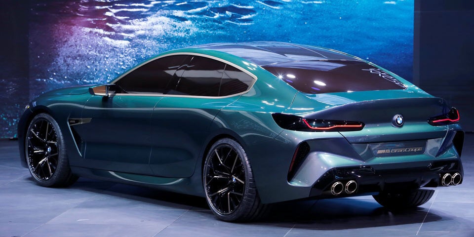 BMW zeigt das neue M8 Gran Coupé