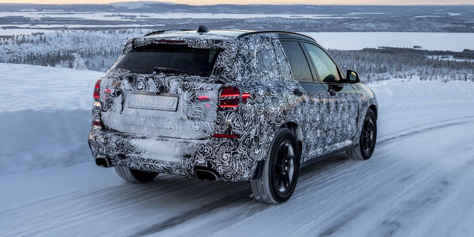Neuer BMW X3 als Erlkönig unterwegs