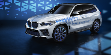 BMW zeigt X5 mit Wasserstoffantrieb
