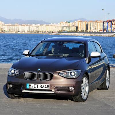 Fotos vom neuen 1er BMW Dreitürer (2012)
