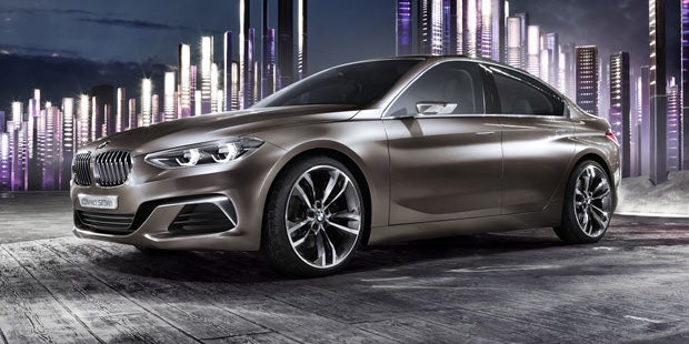 BMW Sportlimousine auf 1er-Basis