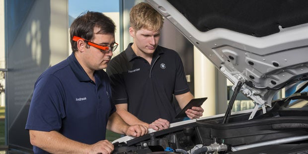 BMW testet Google-Brille