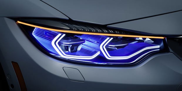 BMW M4 Coupé mit Laser-