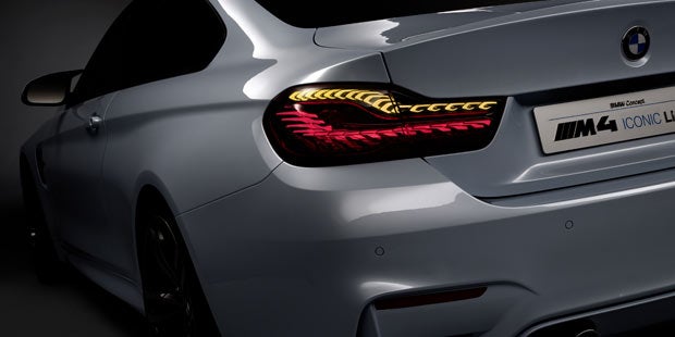 BMW M4 Coupé mit Laser-