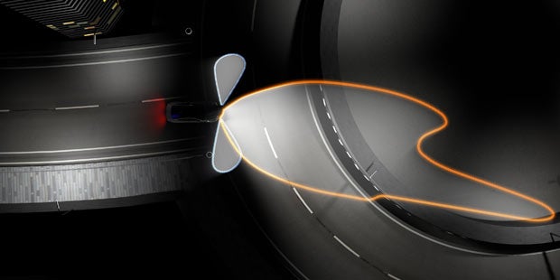 BMW M4 Coupé mit Laser-