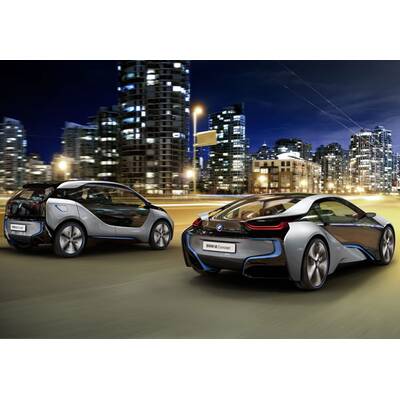 Fotos vom BMW i3 und i8 Concept