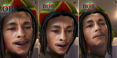 Snapchat: Shitstorm wegen Bob-Marley-Filter