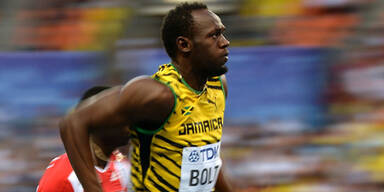 Bolt sprintet in 9,77 zum Weltmeistertitel