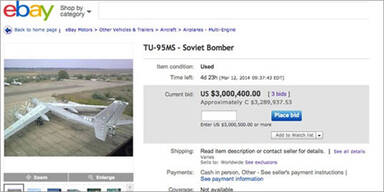 Kontinental-Bomber auf Ebay angeboten
