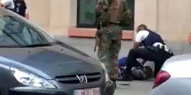 Soldaten erschießen Messer-Angreifer 