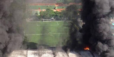 Todes-Drama: Zehn Jugendspieler sterben bei Brand