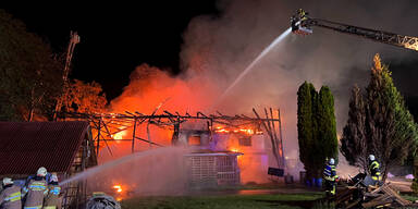 Großbrand in Salzburg