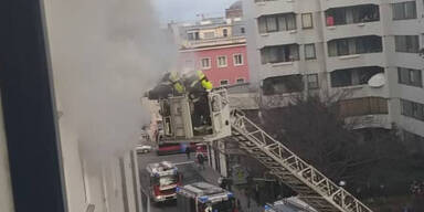 Ein Toter bei Wohnungsbrand in Wien-Simmering