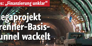 Brenner-Tunnel droht wieder das Aus